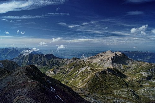 sky panorama lake mountains alps clouds switzerland view altitude sony vista viewpoint f11 interlaken cpl thunersee swissalps 18mm berneseoberland schilthorn orsomething circularpolariser lakethun a500 timcaynes caynes about14000feet