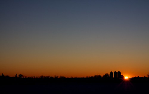 winter sunset farm sigma50mmf14
