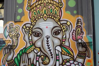 Lord Ganesh (Graffiti)