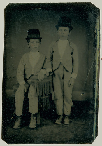 Tintype two boys