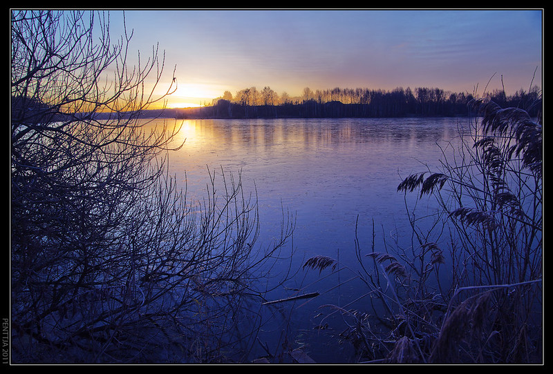 Iidesjärvi sunrise