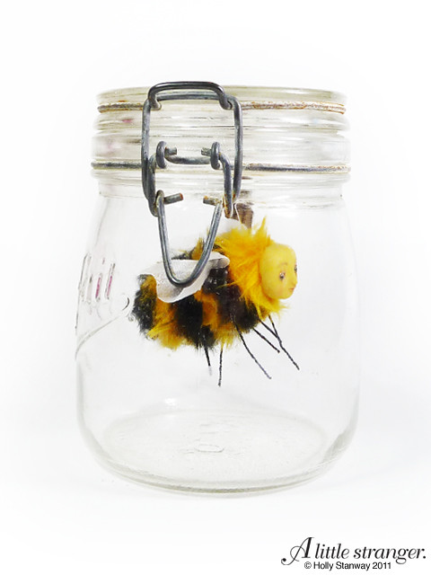 Bee Girl in a Jar
