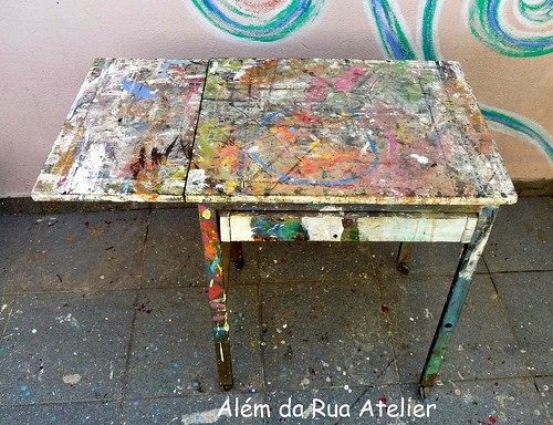 Restauração e reciclagem de uma mesa antiga, com passo a passo !!!