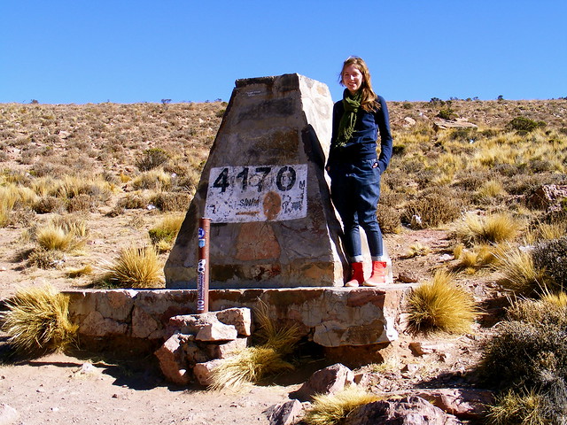 4,170 meters in Northern Argentina