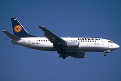 Lufthansa B737-330 D-ABEA BCN 31/03/1997