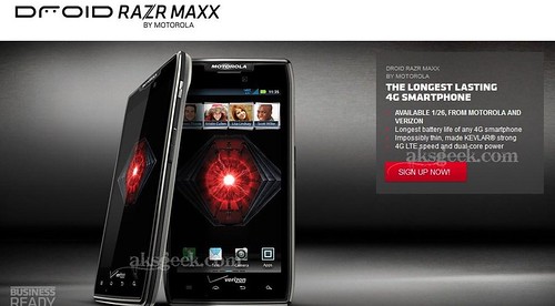 Motorola Droid RAZR MAXX release date leaked