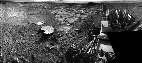 Curiosity NavCam right sol 593 - Kimberley