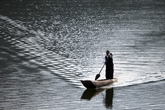 Dapper canoeist