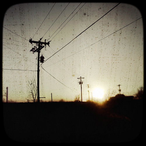 sunset austin landscape texas telephone olympus wires poles odc leadinglines epl1 ourdailychallenge