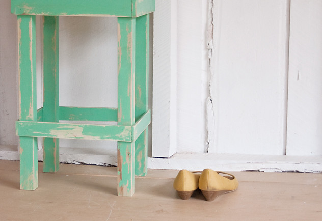 508made: minty side table