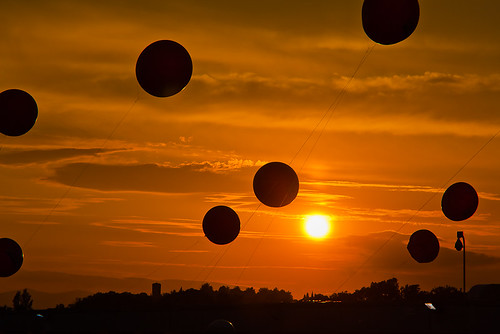 sunset red italy balloons italia tramonto roberto rosso umbria pallone terni palloni bertolle robertolle robertobertolle