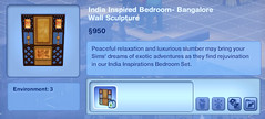 India Inspired Bedroom- Bangalore Wall Sculpture