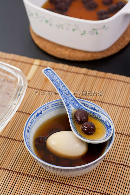 紅棗雞蛋糖水 Red Dates with Egg Soup01