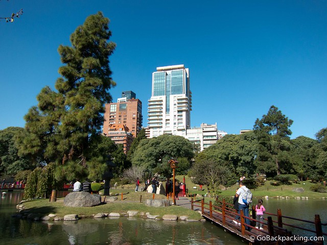 Japanese gardens in Buenos Aires