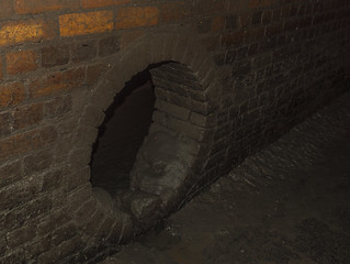 brick drain hole