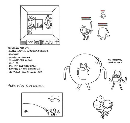 Adventure Time Game Notes by Fred Seibert