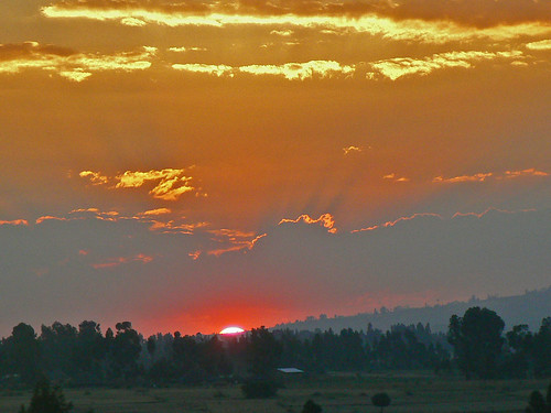africa sunset ethiopia etiopia oromia