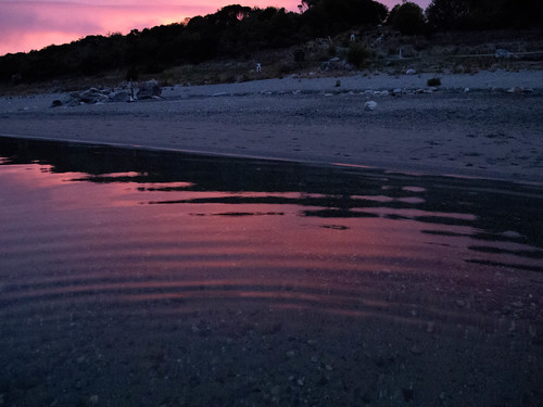 pink newzealand reflection sunrise lakemanapouri