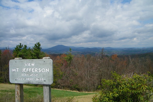 blue north ridge mount parkway carolina jefferson overlook