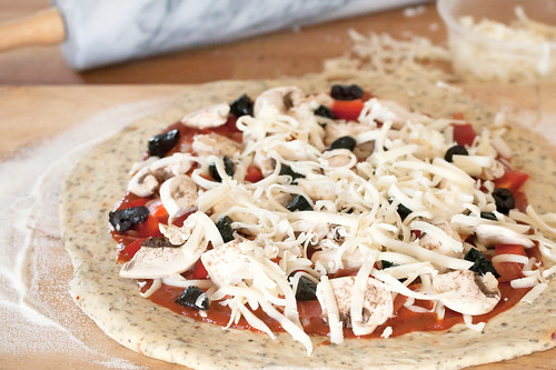 Unbaked Pizza
