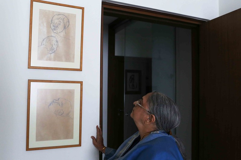 Photo Essay - Sakina Mehta's Material Memories of Artist Tyeb Mehta, Greater Kailash-I
