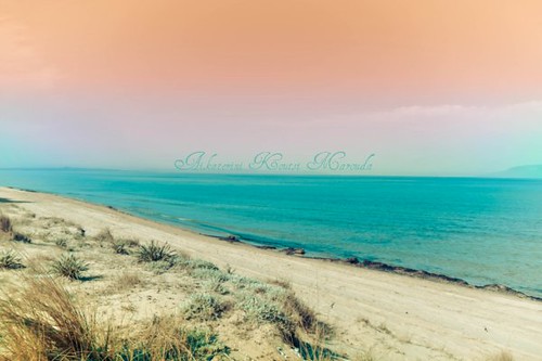 sunset sea beach sunrise vintage sand bokeh dune wave shore saturate canoneos40d kotsifi aikaterinikoutsimarouda