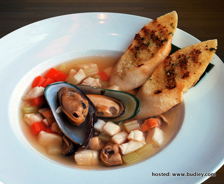 Cod And Green Mussels Bouillabaisse