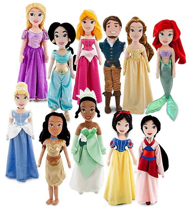 plush disney princess