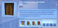India Inspired Living- Jali Double Door