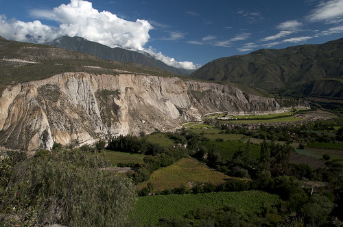 canyon perù pato provincia paesaggi ancash huallanca