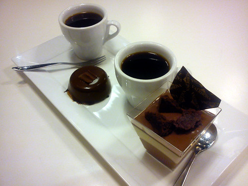 Kaffe og chokoladedesserter