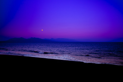 ocean blue sea bali moon black west beach volcano java sand waves east full fullmoon ash banyuwangi