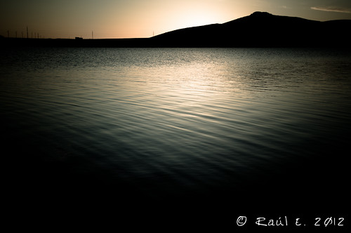 sunset sun sol water lago atardecer agua sony dslra580