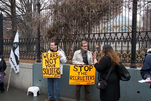 Occupy Military Recruiters!