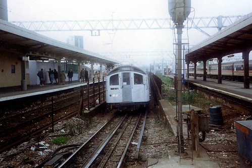 London Underground - Central Line - 1962 stock at Stratford