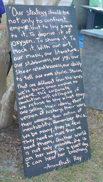 Occupy Tampa Pic 2 from Sonja E