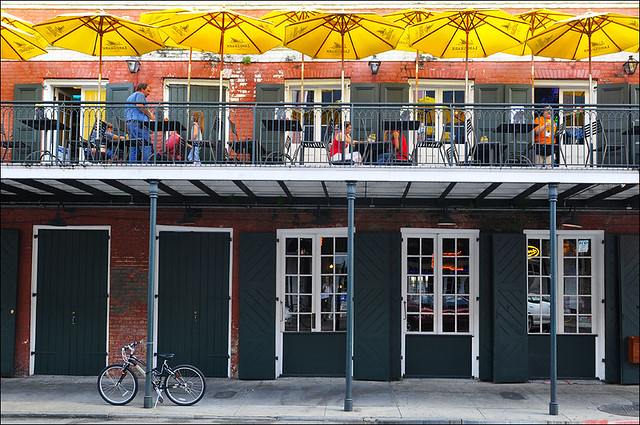 house front - french quarter - new orleans