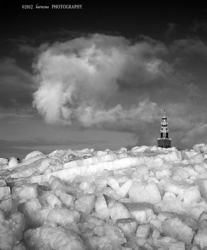 winter sky mountains tower ice church nature rock clouds landscapes town rocks frost skies seasons wind air cities friesland forces ijsselmeer hindeloopen 2012 frisian airscapes icerock