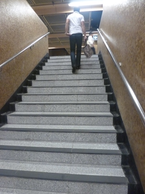 MTR stairs HK- oh my buhay