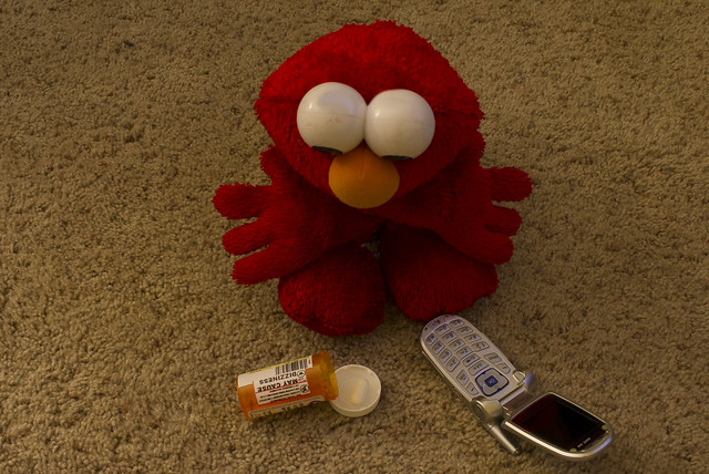 Elmo doesn't know what to do . . .