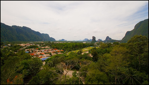 View of Phang Nga Town