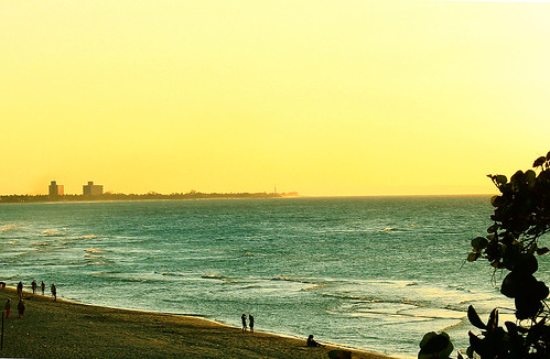 sunset sea beach sunrise tramonto mare alba cuba giallo varadero spiaggia negramaro