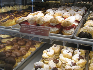 Pastry display at Carlo's Bakery Morristown