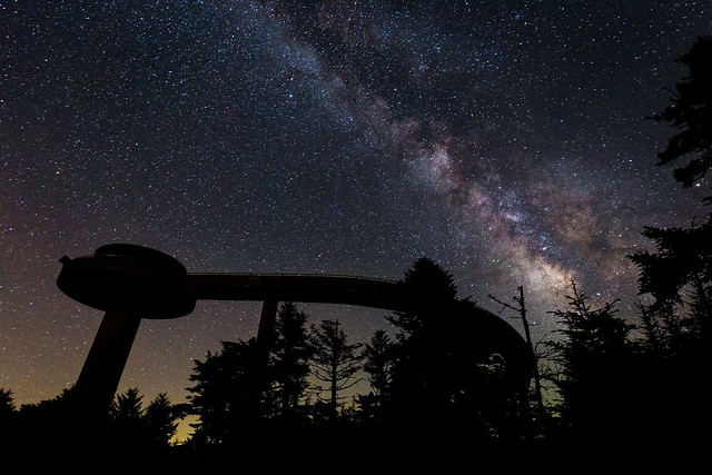 Milky Way over Clingmans Dome