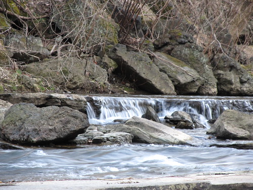 winter water rock creek stream falls wv westvirginia marshallcounty biggravecreek