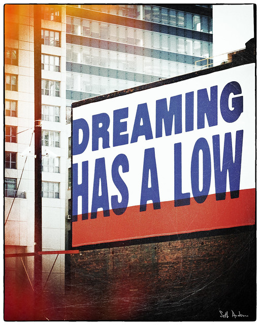 Dreaming Has A Low