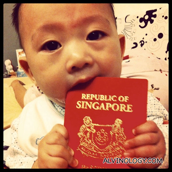 Singapore boy, Asher