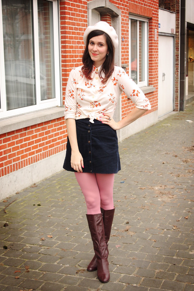 Pastel Pink Tights - THE STYLING DUTCHMAN.