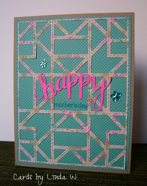 Mother's Day quilt card