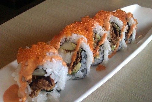 G's spider roll (he gave me a piece) by christopher575